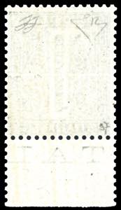 1864 -1 cent. verde grigio chiaro, ... 