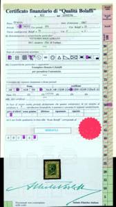 1867 - 20 cent. azzurro, tiratura ... 