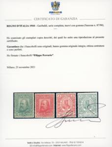 1910 - Garibaldi, serie completa ... 