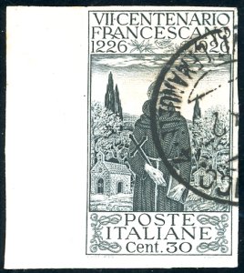 1926 - 30 cent. San Francesco, non ... 