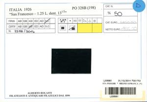 1926 - 1,25 lire San Francesco, ... 