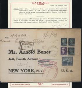 1940 - 25 lire, tre esemplari, 10 ... 