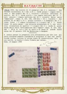 1939 - 50 lire due esemplari, 25 ... 