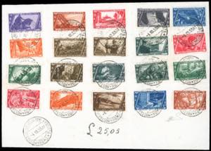 1932 - Decennale Marcia su Roma, serie ... 