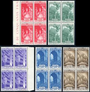 1935 - Milizia IV emissione, serie completa ... 