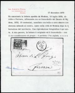 1859 - 15 cent. giallo (3), ... 