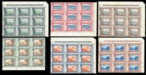 1933 - Zeppelin, serie completa (45/50), ... 