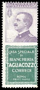 1924 - 50 cent. Tagliacozzo (17), nuovo, ... 