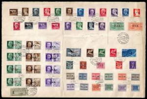 1944 - Soprastampati G.N.R. di Verona, tutti ... 