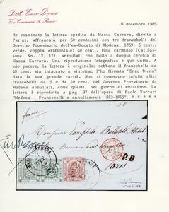 1859 - 5 cent. verde, coppia ... 