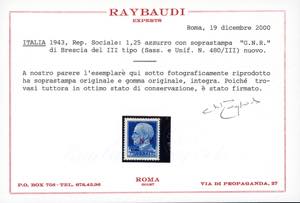 1943 - Soprastampati G.N.R., ... 