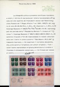 1944 - 50 lire soprastampa fascio ... 