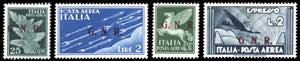 1943 - Soprastampati G.N.R. di Brescia, III ... 