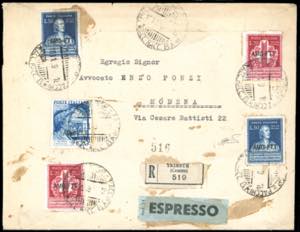 1949 - Volta, due serie complete, Catullo ... 