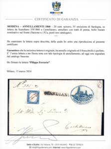 SCANDIANO, a penna, non catalogato ... 