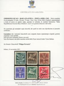 BASE ATLANTICA POSTA AEREA 1943 - ... 