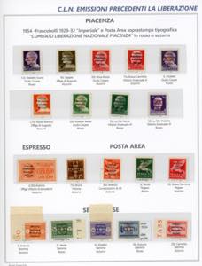 PIACENZA 1945 - Soprastampati, la ... 