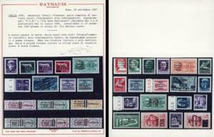 PIACENZA 1945 - Soprastampati, la ... 