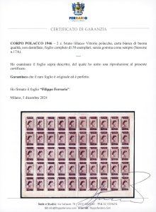 1946 - 2 z. bruno lillaceo ... 