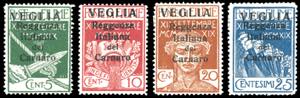 VEGLIA 1920 - Soprastampati in caratteri ... 