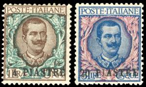 COSTANTINOPOLI 1908 - 4 piastre su 1 lira, ... 