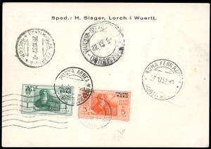 POSTA AEREA 1932 - 10 cent. posta ... 