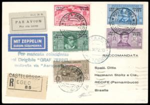 POSTA AEREA 1932 - 10 cent. posta ordinaria ... 