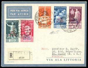 1938 - 30 cent., 50 cent., 75 cent., 1,25 ... 