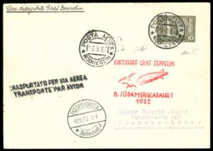 POSTA AEREA 1932 - 10 lire oliva Pittorica, ... 