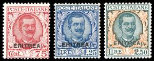 1926 - Soprastampati Eritrea, serie ... 