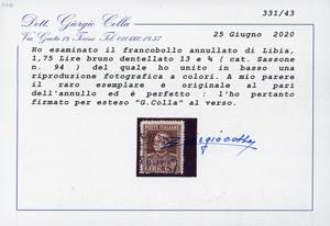 1930 - 1,75 lire bruno Vittorio ... 