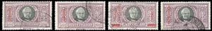 1924 - 5 lire Manzoni, giro completo delle ... 