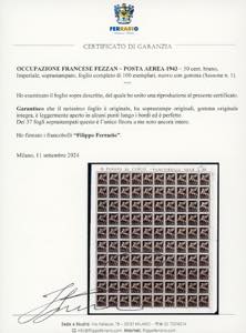 OCCUPAZIONE FRANCESE FEZZAN POSTA ... 