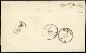 1870 - 2 cent. De La Rue, tiratura ... 