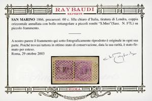 1866 - 60 cent. De La Rue, ... 