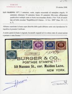 1890 - 2 cent. verde, tre ... 