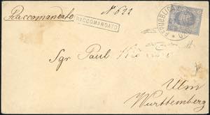 1897 - 1 lira oltremare Stemma (31), ... 