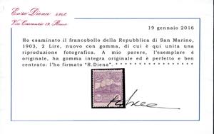 1903 - Cifra o veduta, serie ... 