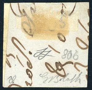 1861 - 20 grana giallo (23), usato ... 