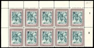 1947 - 4 lire Alberoniana soprastampato, ... 