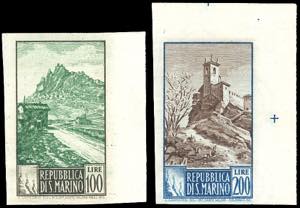 1950 - 100 lire e 200 lire Paesaggi, non ... 