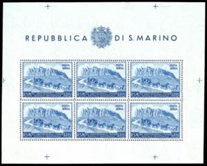 1949/51 - UPU, giro completo di ... 