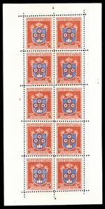 1945/46 - Stemmi, minifogli, serie ... 