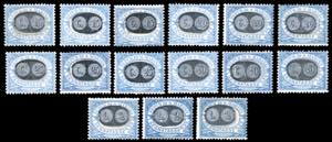 1931 - Mascherine, serie completa (32/46), ... 