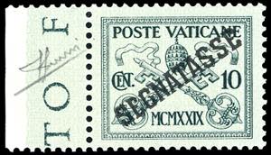 1931 - 10 cent. soprastampato Segnatasse, ... 