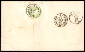 AUSTRIA 1862 - 15 k. azzurro, 5 k. ... 