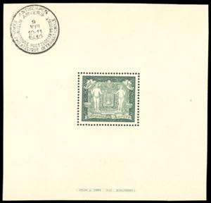 BELGIO FOGLIETTI 1930 - Esposizione di ... 