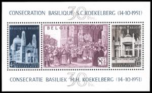 BELGIO FOGLIETTI 1952 - Basilica di ... 