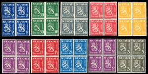 FINLANDIA 1930 - Leone rampante e ... 