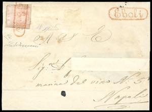 EBOLI, ovale rosso punti R3 - 1 grano (3), ... 